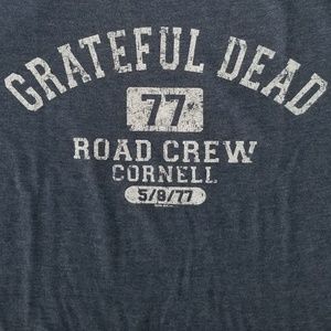 Grateful Dead Cornell Road Crew 1977 Licensed Tour
